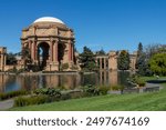 Palace of Fine Arts elegant Theater in San Francisco, California, United States