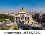 The Palace of Fine Arts also know as "Palacio de Bellas Artes" is a prominent cultural center in Mexico City, was built for Centennial of the War of Independence in 1910.