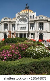 Palace Of Fine Arts At Mexico City