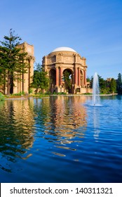 Palace Of Fine Arts In San Francisco