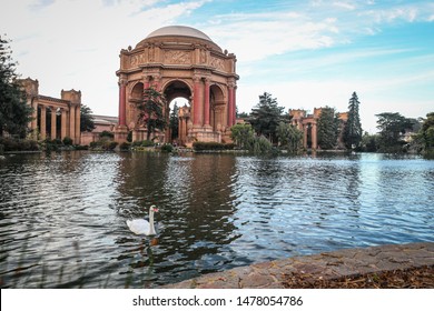 palace of fine arts in San Francisco California 