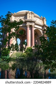 Palace Of Fine Arts In San Francisco, California