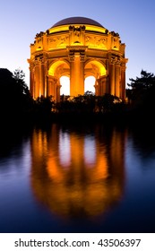 Palace Of Fine Arts In San Francisco