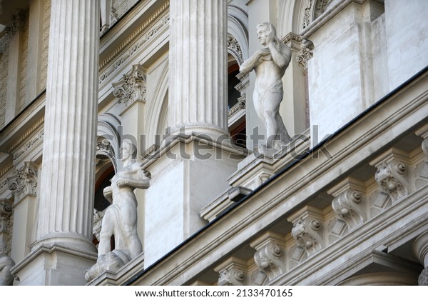 Palace of Justice on Schmerlingplatz in\
Vienna, with Supreme Court (OGH), Austria,\
Europe