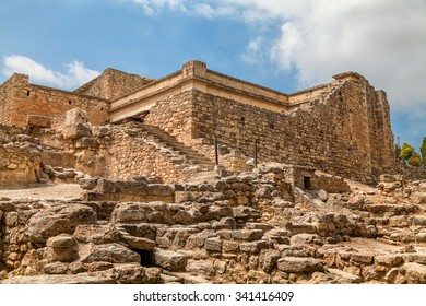 The Palace Of Knossos. Crete. Greece