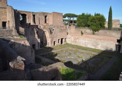 Palace On The Palatine Hill, Rome.