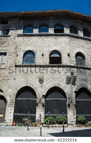 Palace of the People's Captain. Gubbio. Umbria.