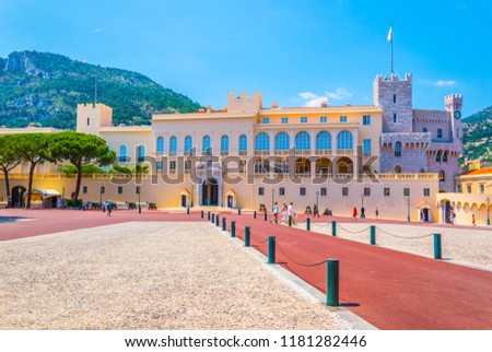 Palace of Prince of Monaco
