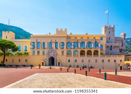 Palace of Prince of Monaco
