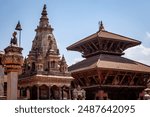 The Palace and Temples of Bhaktapur in Kathmandu Nepal