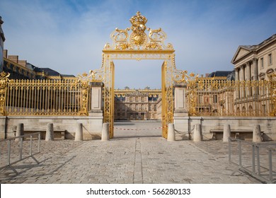 Palace of Versailles Golden Entrance Gate