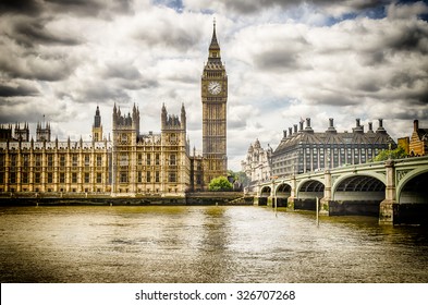 Palace of Westminster, Houses of Parliament, London, UK - Shutterstock ID 326707268