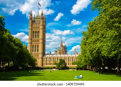 Palace Of Westminster, London, May 2019