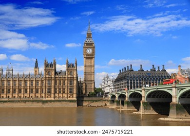 Palace of Westminster in London, UK. Big Ben. London landmark. - Powered by Shutterstock