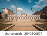 Palacio de La Moneda (Palace of the Mint), or simply La Moneda, located in downtown Santiago, Chile, is the official residence and workplace of the president of the Republic of Chile.