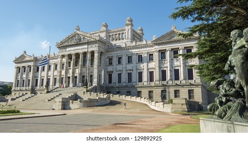 Palacio Legislativo In Montevideo, Uruguay