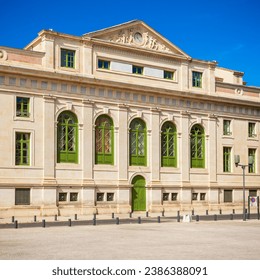 Palais de justice courthouse building  in Nimes city in France - Shutterstock ID 2386388091
