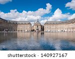 Palais de la Bourse located at Bordeaux, France