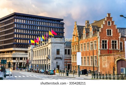 Palais Des Beaux Arts In Brussels, Belgium