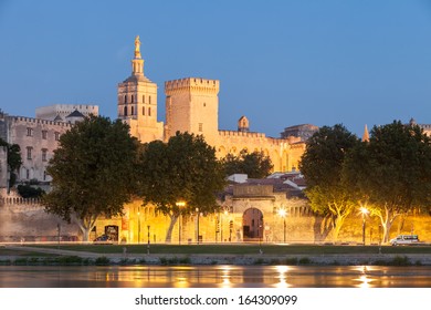 Palais des Papes in Avignon, Vaucluse, Provence, France