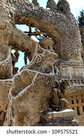 Palais Ideal Du Facteur Cheval The Ideal Palace - A Unique Palace By The Postman Ferdinand Cheval In Hauterives, Drome, France