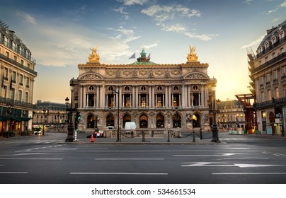 Palais or Opera Garnier & The National Academy of Music in Paris, France. - Powered by Shutterstock