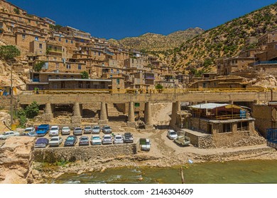 PALANGAN, IRAN - JULY 12, 2019: Palangan village in Kurdistan region, Iran