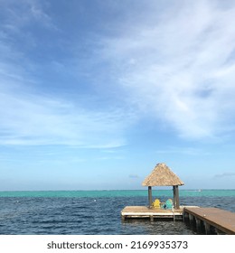 Palapa On The Water In Belize