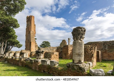 The Palatine Hill In Rome