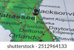 Palatka, Florida marked by a black map tack. The City of Palatka is the county seat of Putnam County, FL.