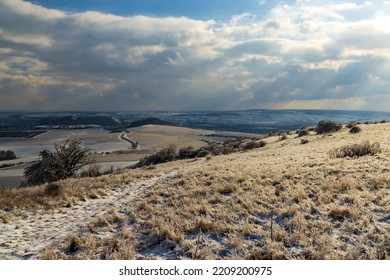 Palava Winter Landscape, Southern Moravia, Czech Republic