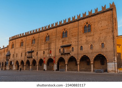 Palazzo Ducale in Italian town Mantua.
