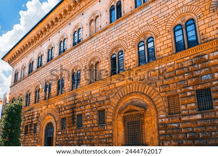 Palazzo Medici Riccardi. Beautiful Italian Florence -heart of the Renaissance.