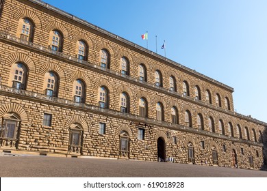 Palazzo Pitti, The  old palace of Medici family at Florence, Italy