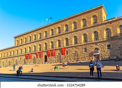 Palazzo Pitti or Pitti Palace in Florence, Tuscany, Italy on 20 ‎September ‎2019