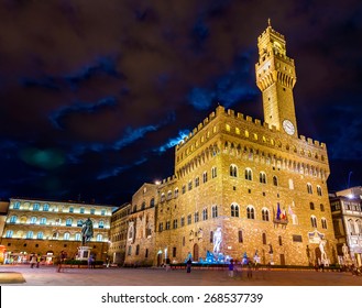 Palazzo Vecchio, the town hall of Florence - Italy