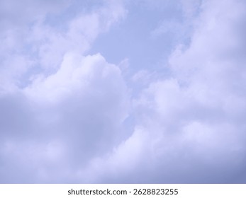 Pale daylight clouds cloudscape background