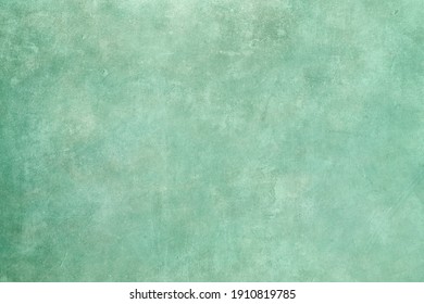 Pale Green Wall Grunge Background Or Texture 