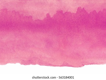 Pale Pink Watercolor Background