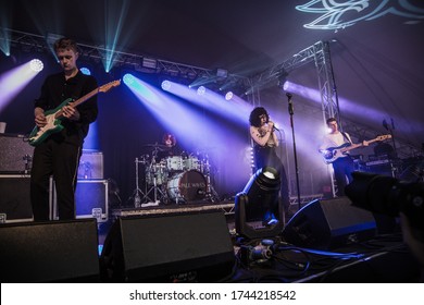 Pale Waves Live At Standon Calling Festival Uk, 27th July 2018 