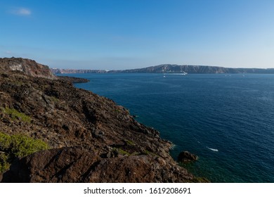 Palea Kameni, Volcanic Island Near Santorini