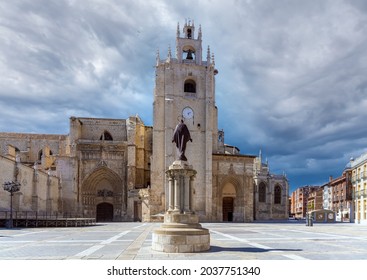 Palencia Cathedral (Catedral de Palencia), Castille and Leon, Spain. - Shutterstock ID 2037751340
