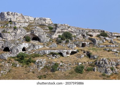 Paleolithic Quarries In Matera, Italy