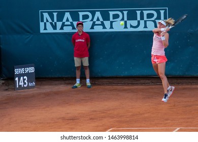 Palermo, Italy, July 28 2019 Jil Teichmann During The 30Â° Palermo Ladies Open 2019 - Finale - Jil Teichmann Vs Kiki Bertens TENNIS INTERNAZIONALI