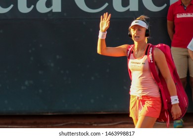 Palermo, Italy, July 28 2019 Jil Teichmann During The 30Â° Palermo Ladies Open 2019 - Finale - Jil Teichmann Vs Kiki Bertens TENNIS INTERNAZIONALI