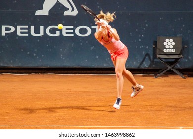 Palermo, Italy, July 28 2019 Jil Teichmann During The 30Â° Palermo Ladies Open 2019 - Finale - Jil Teichmann Vs Kiki Bertens TENNIS INTERNAZIONALI