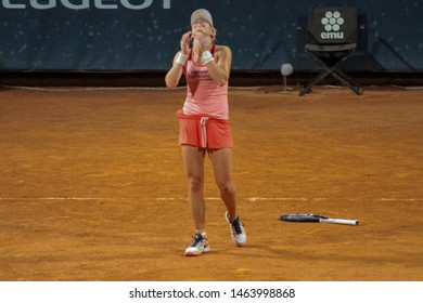 Palermo, Italy, July 28 2019 Esultazione Vittoria Jil Teichmann During The 30Â° Palermo Ladies Open 2019 - Finale - Jil Teichmann Vs Kiki Bertens TENNIS INTERNAZIONALI