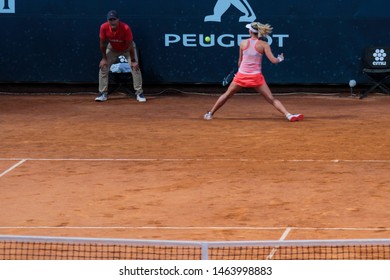 Palermo, Italy, July 28 2019 Jil Teichmann During The 30Â° Palermo Ladies Open 2019 - Finale - Jil Teichmann Vs Kiki Bertens TENNIS INTERNAZIONALI