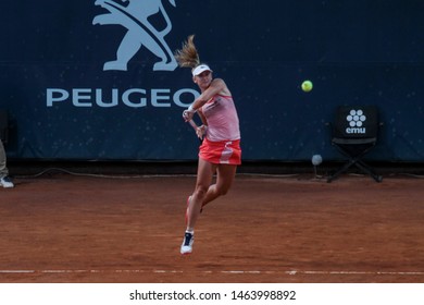 Palermo, Italy, July 28 2019 Jil Teichmann During The 30Â° Palermo Ladies Open 2019 - Finale - Jil Teichmann Vs Kiki Bertens TENNIS INTERNAZIONALI