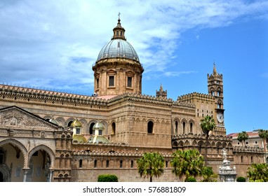 Palermo majestic Cathedral of Saint Virgin Mary Assumption